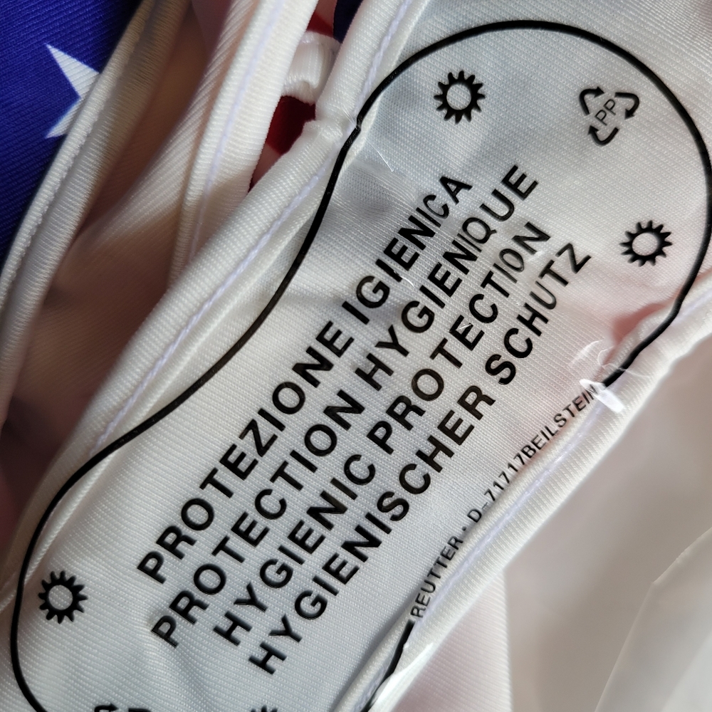 AMERICAN FLAG ONE PIECE BATHING SUIT - Picture 5 of 9